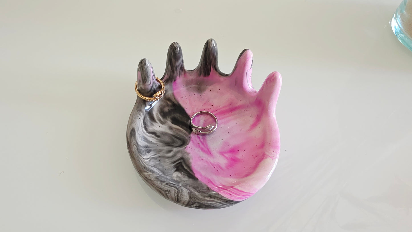 Support bijoux fait main – Forme de main artistique