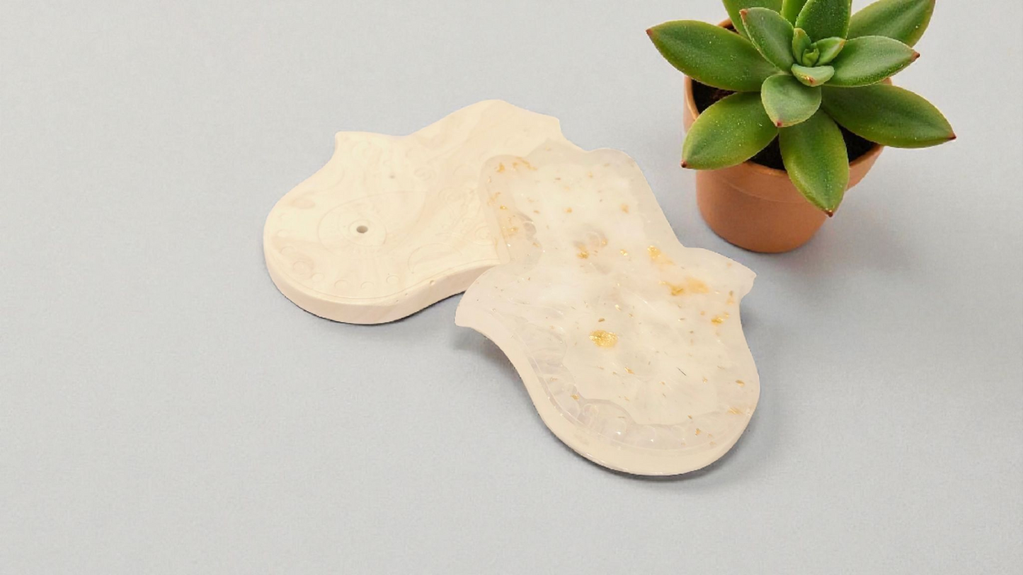 Porte-encens Main de Fatima – Résine ou composite, symbole de protection & d’élégance