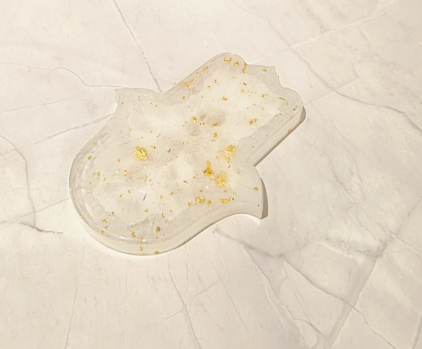 Porte-encens Main de Fatima – Résine ou composite, symbole de protection & d’élégance