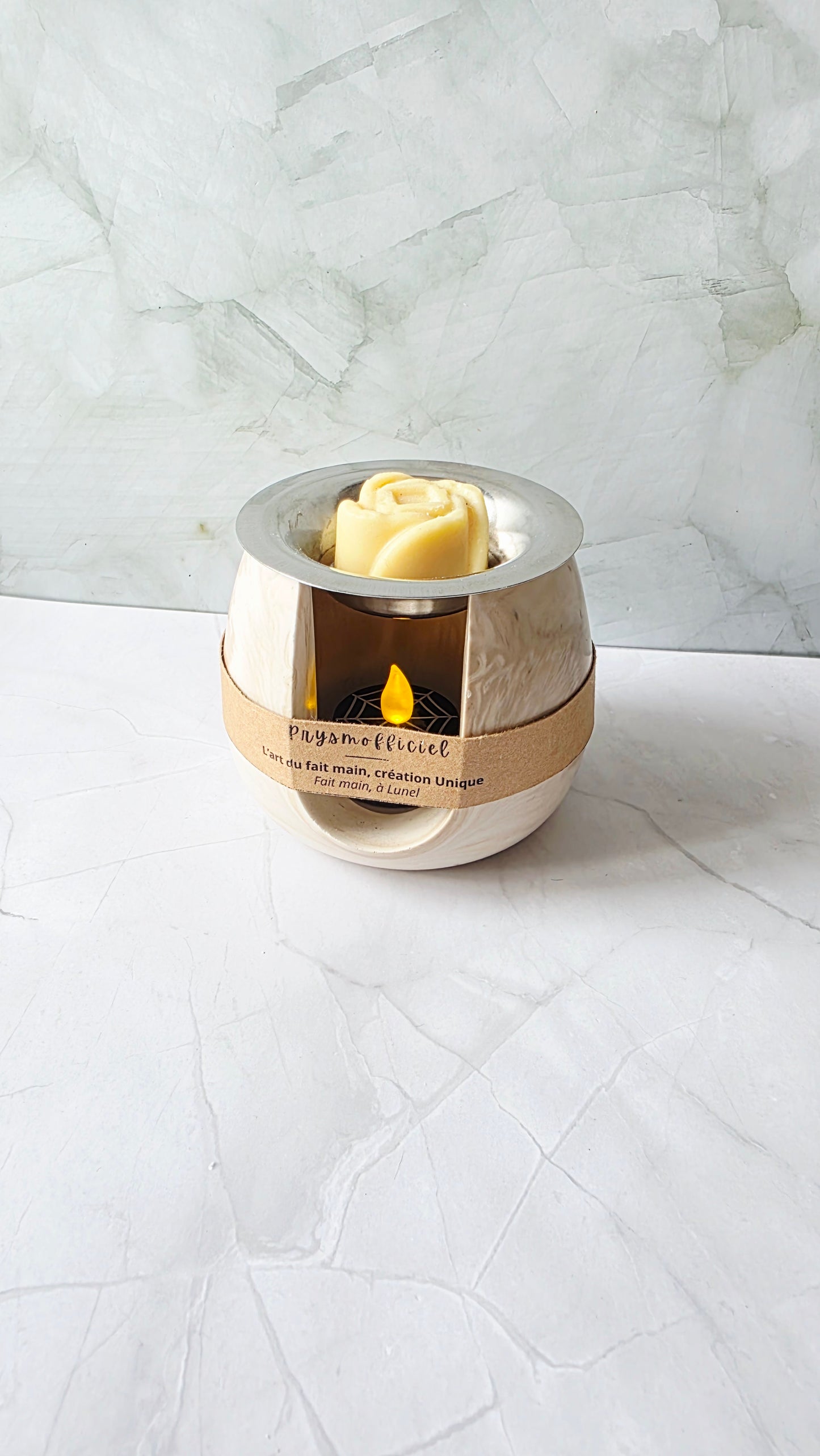 Brûleur de parfum artisanal – Élégance & bien-être fait main