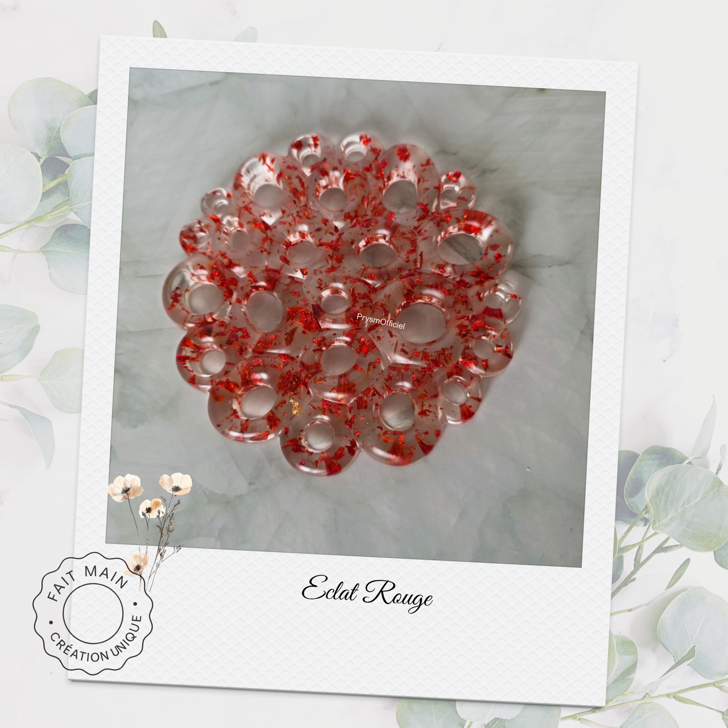 Couronne de vase pour maintenir vos bouquets – Accessoire pratique & deco pour fleurs