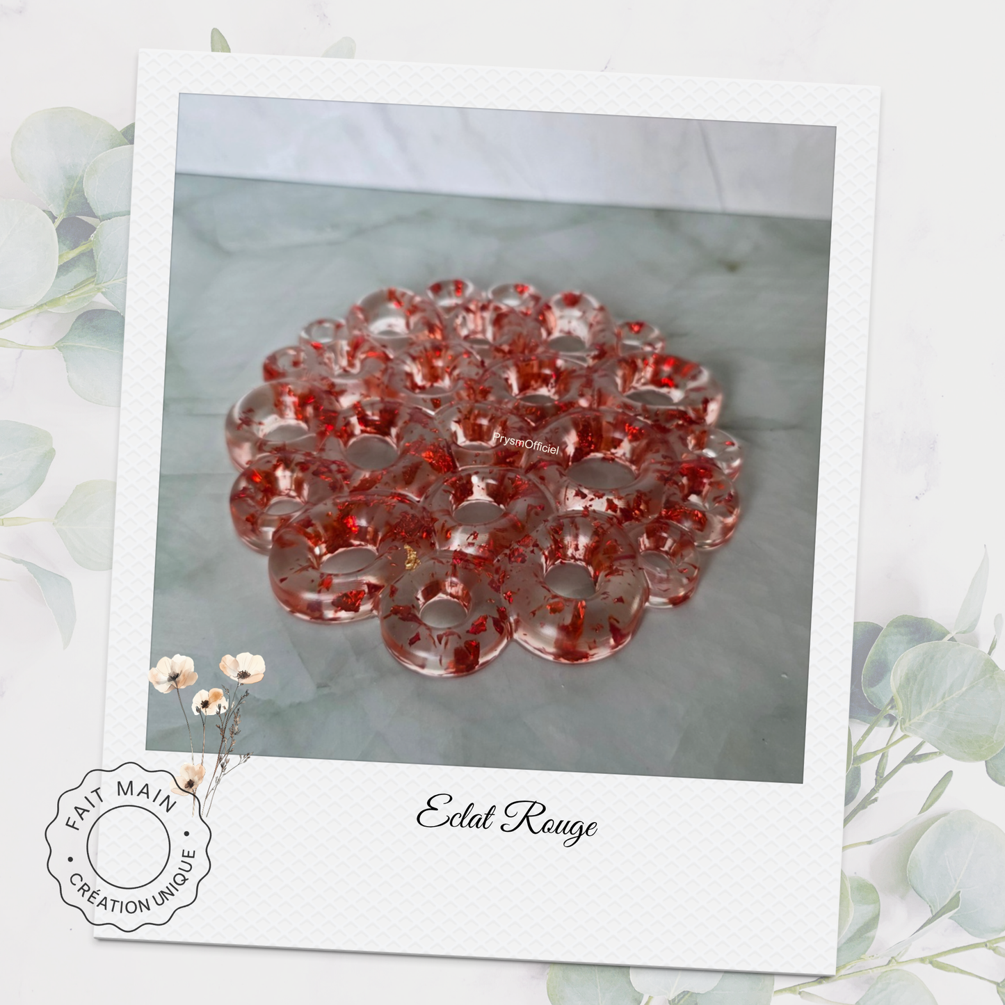 Couronne de vase pour maintenir vos bouquets – Accessoire pratique & deco pour fleurs