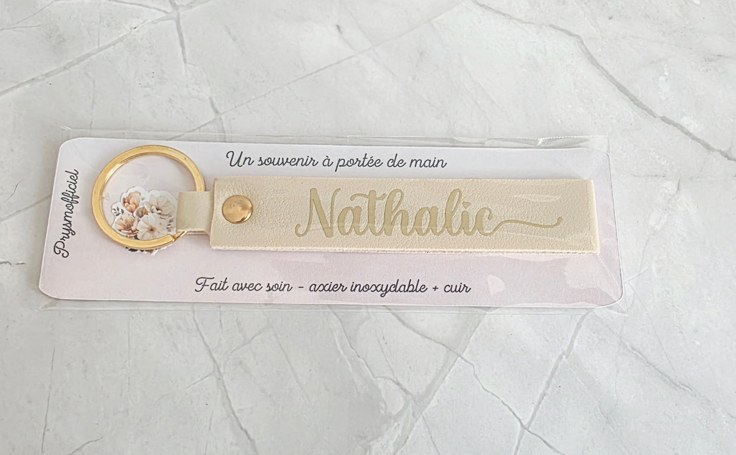 Porte-clés message personnalisé – Un souvenir à portée de main