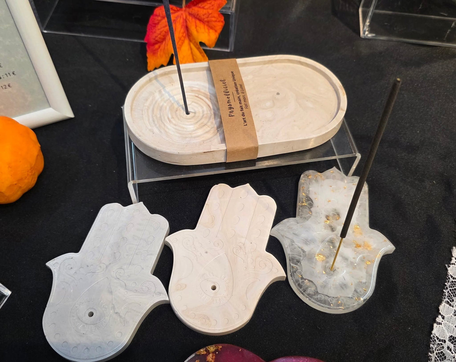 Collection porte-encens, bougies