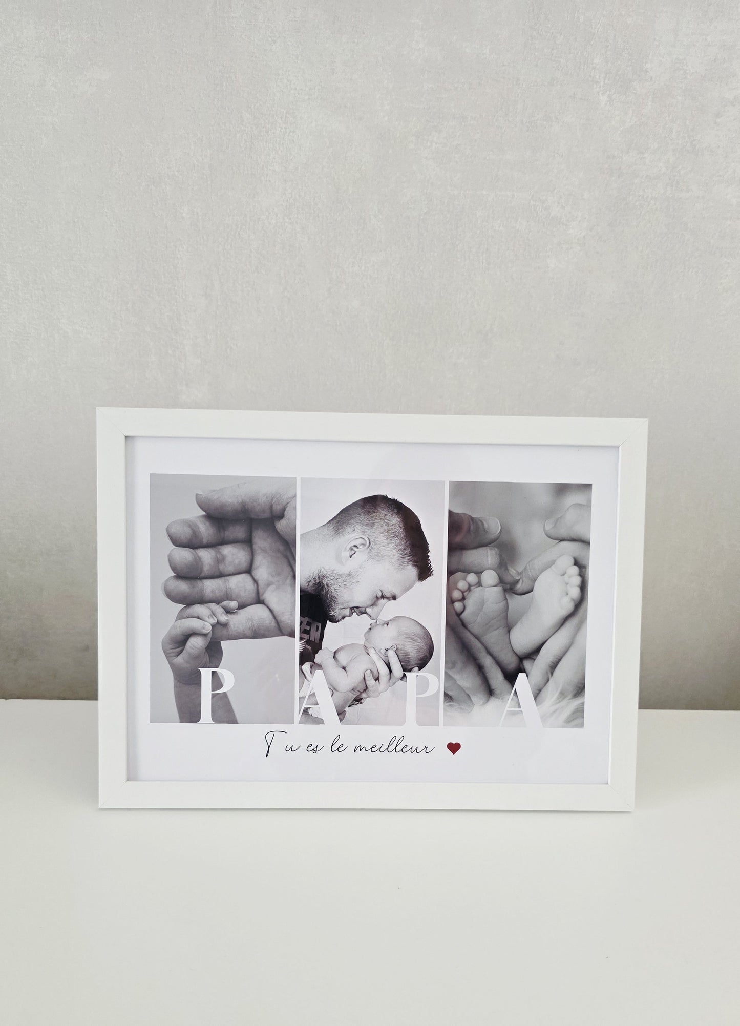 Cadre photo - PAPA - Cadeau fête des pères