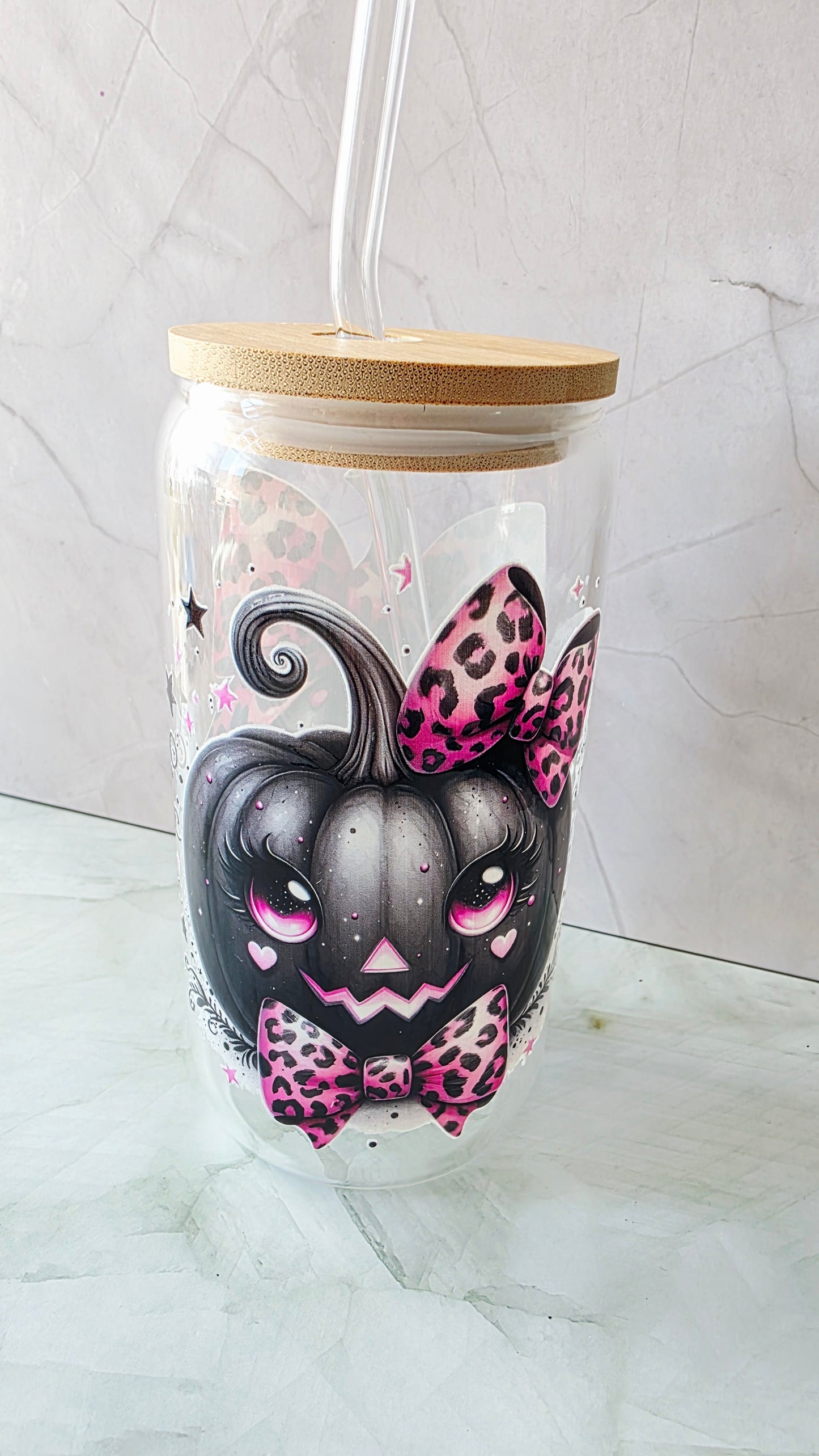 Verre mug + paille et boite cadeau