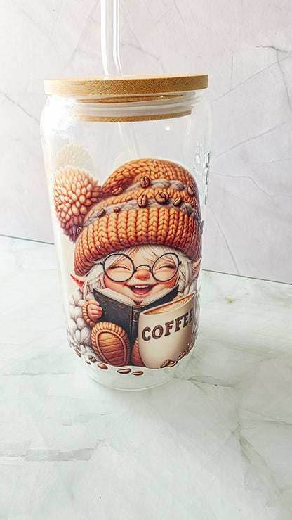 Verre mug + paille et boite cadeau