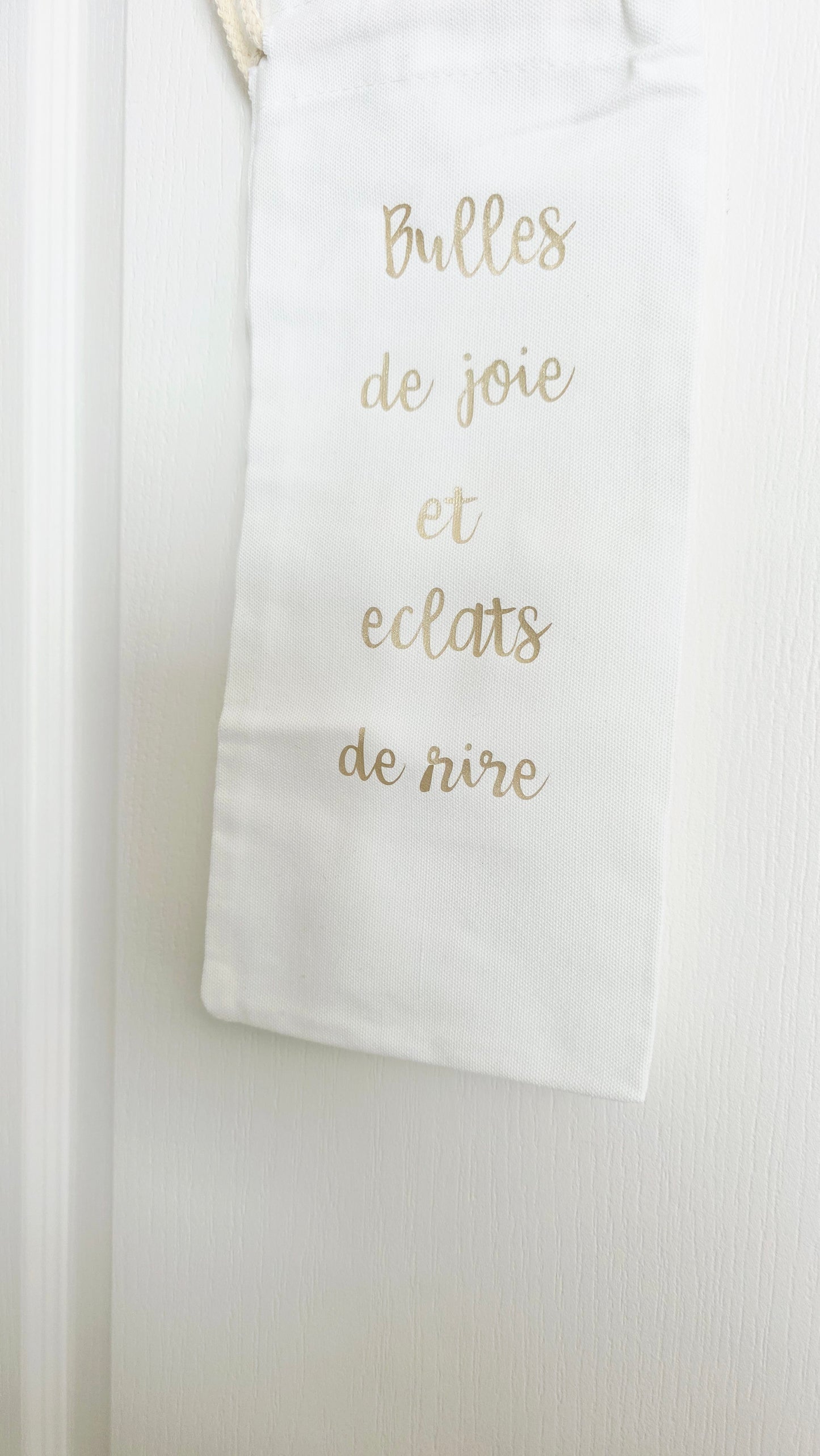 Sac à bouteille en toile