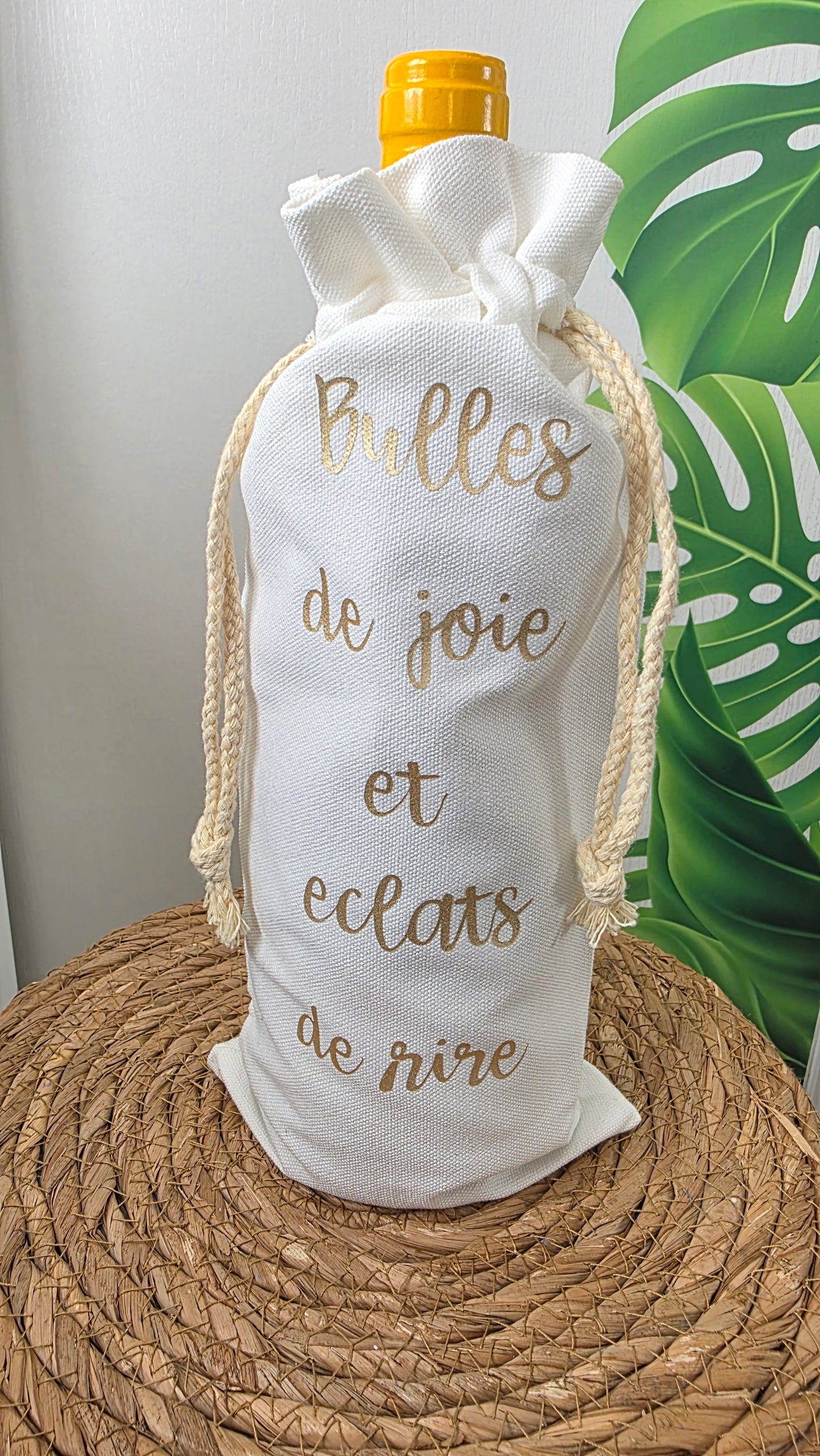 Sac à bouteille en toile