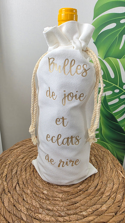 Sac à bouteille en toile