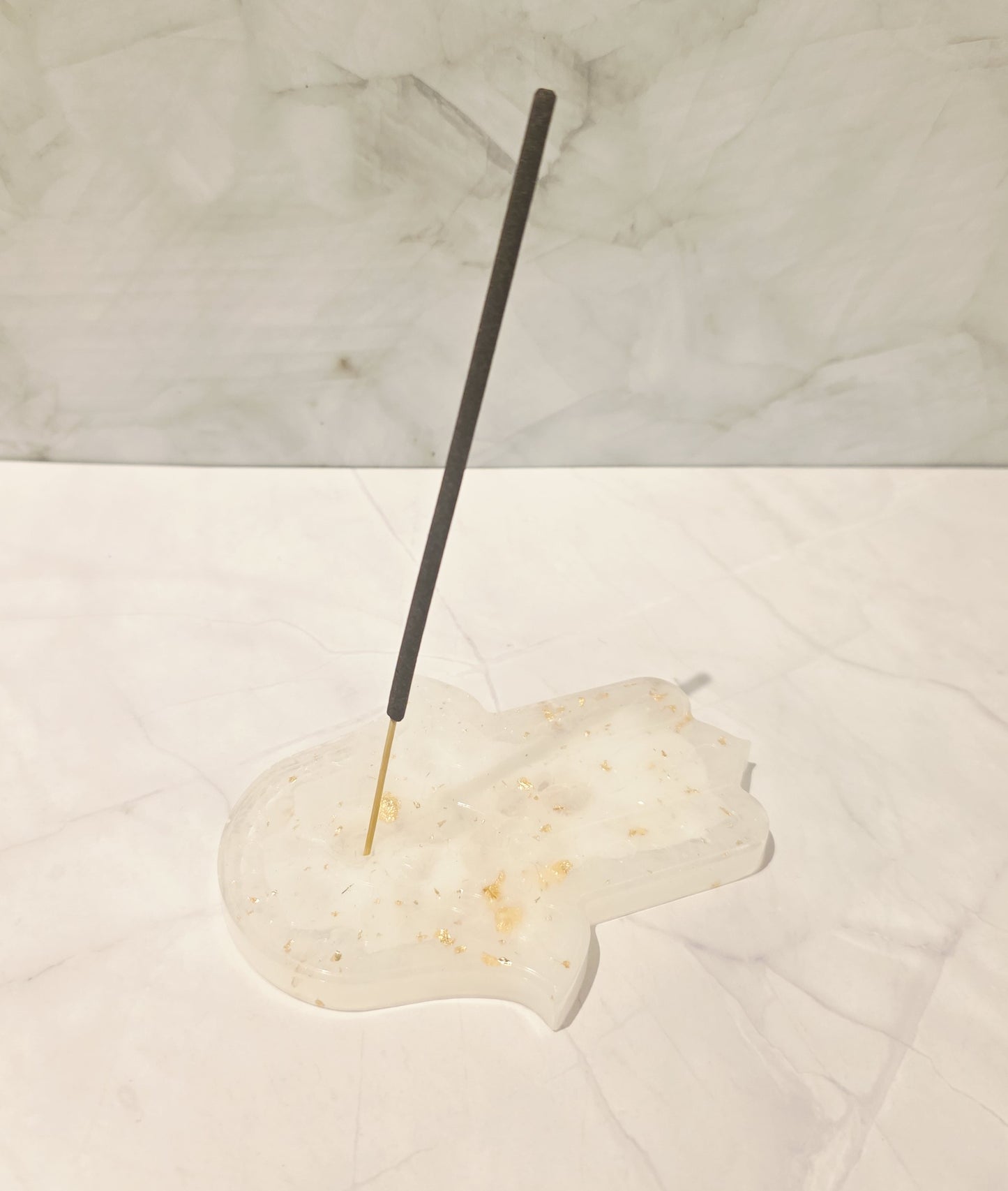 Porte-encens Main de Fatima – Résine ou composite, symbole de protection & d’élégance