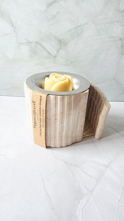 Brûleur de parfum artisanal – Élégance & bien-être fait main