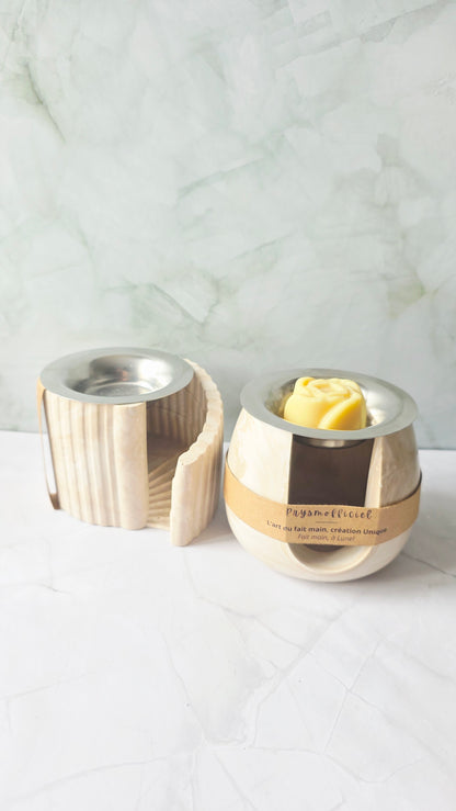 Brûleur de parfum artisanal – Élégance & bien-être fait main