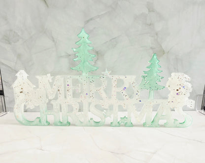 Suspension de Noël artisanale