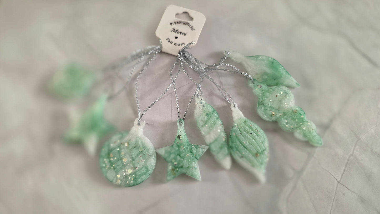 Suspension de Noël artisanale