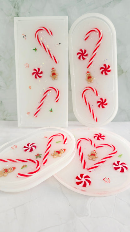 Plateaux décoratif spécial Noël en résine - Quantité limité