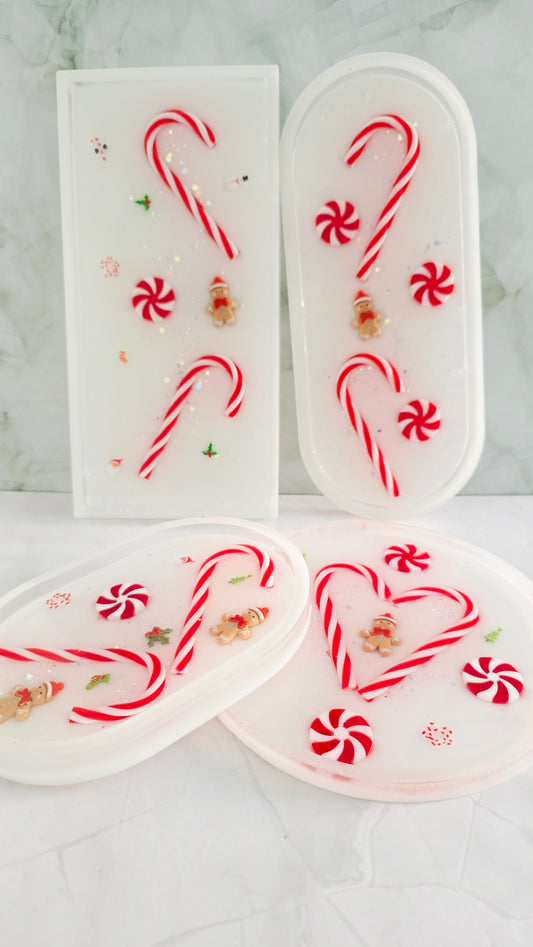 Plateaux décoratif spécial Noël en résine - Quantité limité