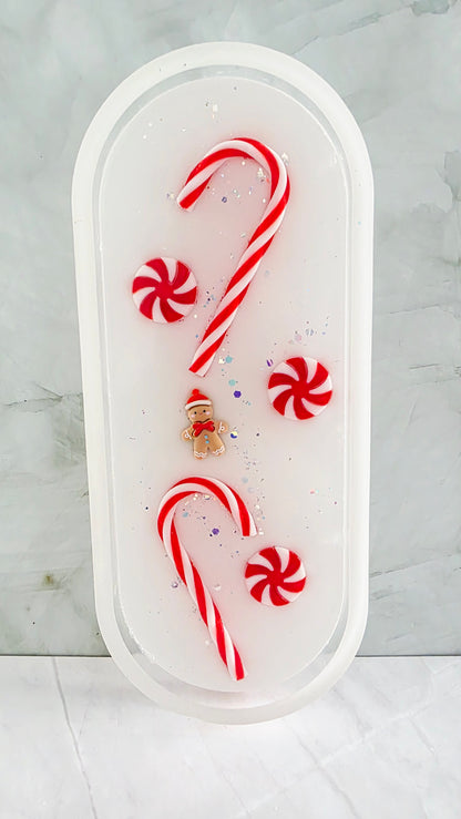 Plateaux décoratif spécial Noël en résine - Quantité limité