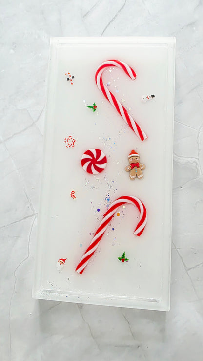 Plateaux décoratif spécial Noël en résine - Quantité limité