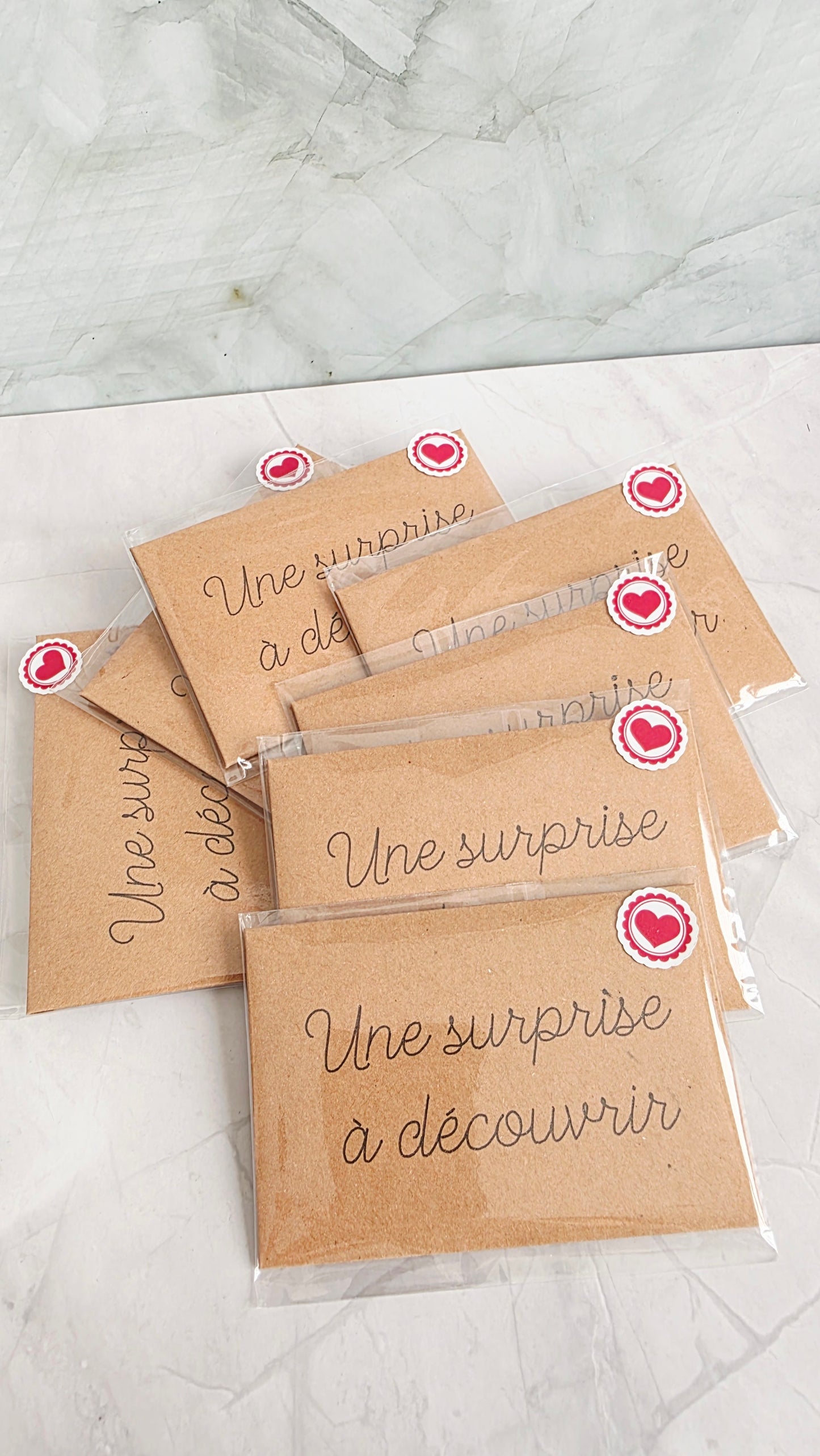 Carte à gratter - messages personnalisés -  toutes occasions