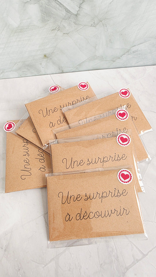 Carte à gratter - messages personnalisés -  toutes occasions