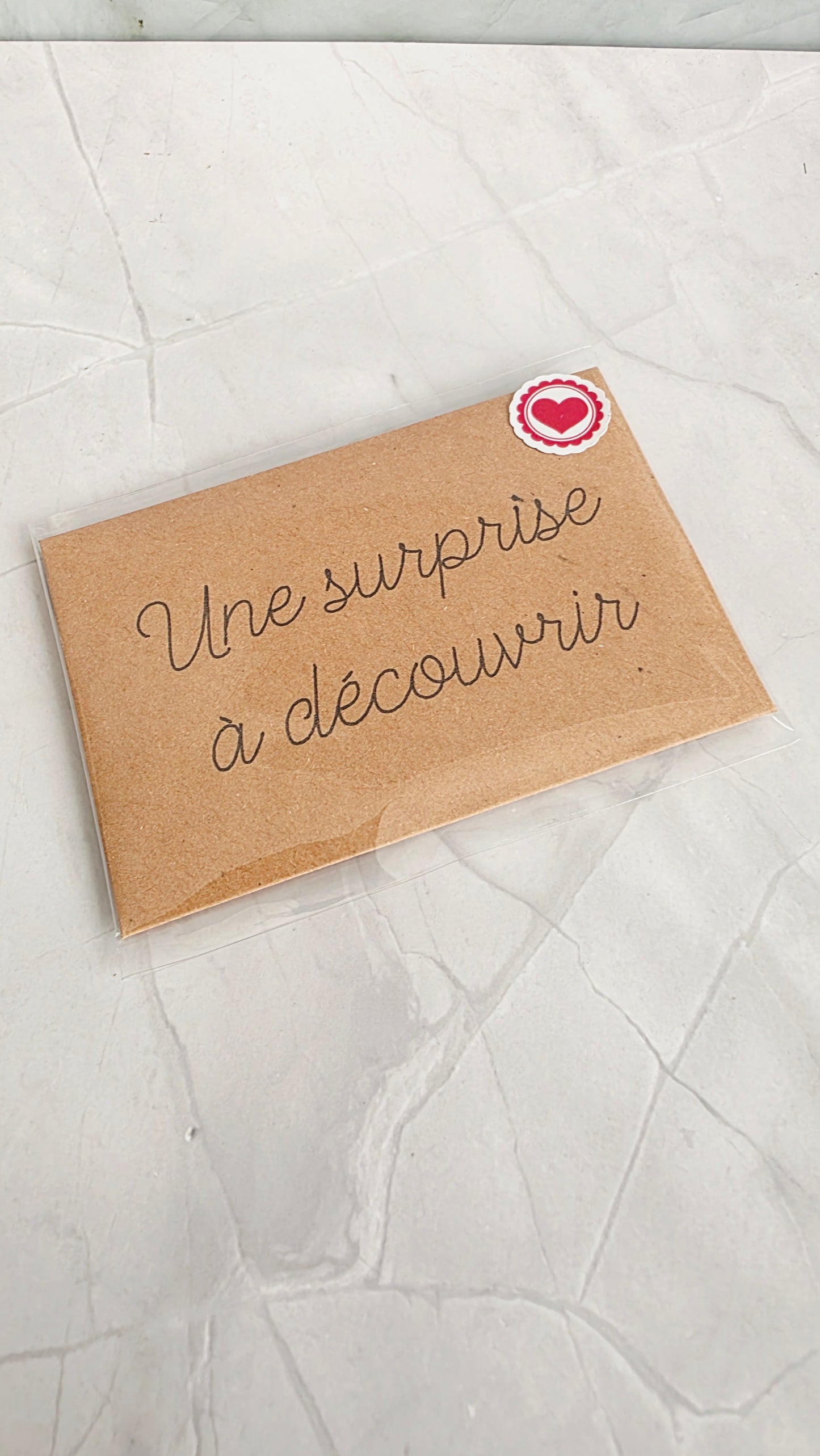 Carte à gratter - messages personnalisés -  toutes occasions