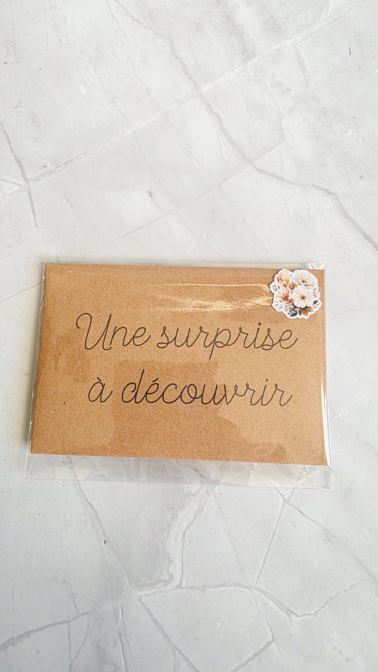 Carte à gratter - messages personnalisés -  toutes occasions