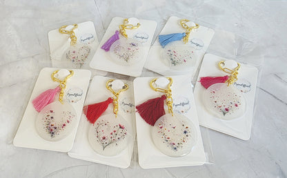 Porte clés  – édition coeur fleuri