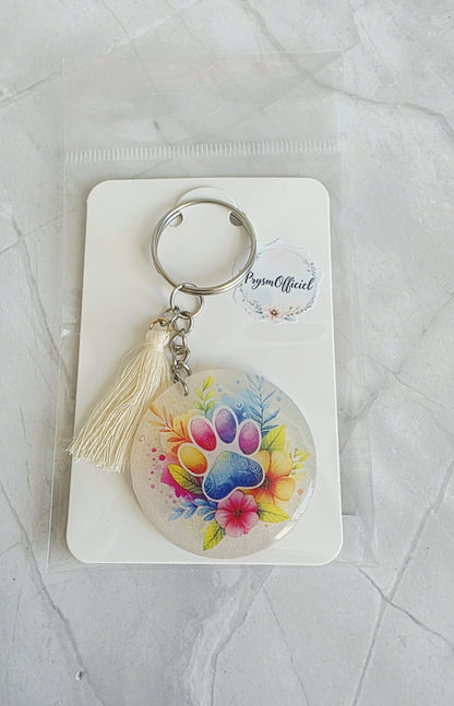 Porte clés  – collection empreinte animal de compagnie