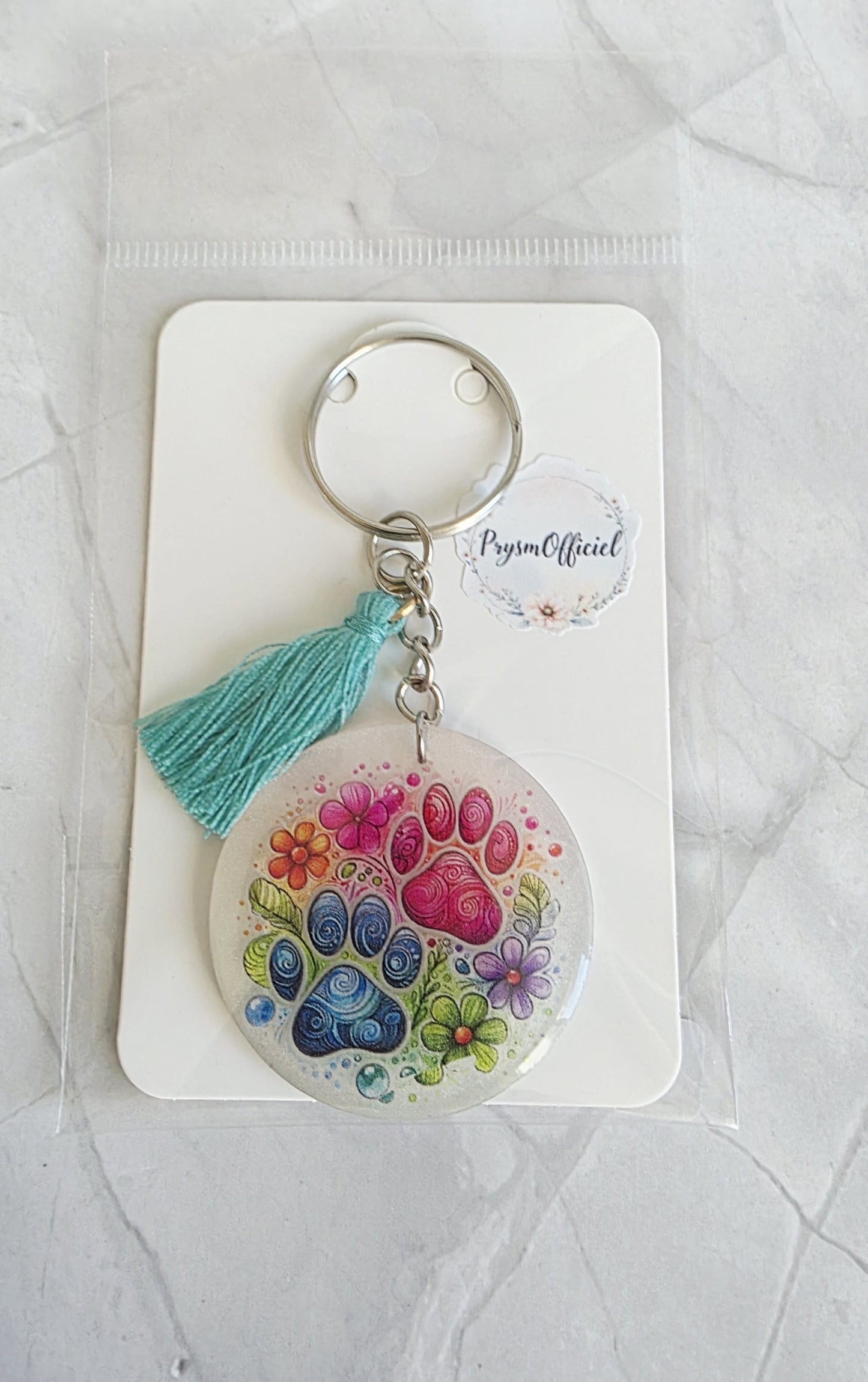 Porte clés  – collection empreinte animal de compagnie