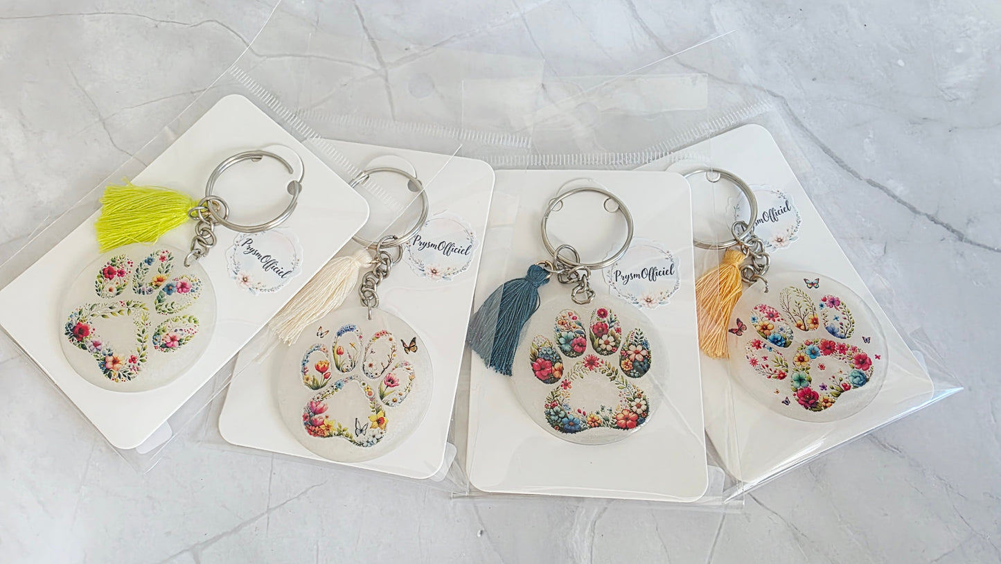 Porte clés  – collection empreinte animal de compagnie