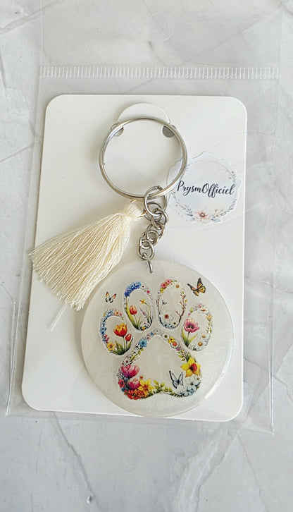 Porte clés  – collection empreinte animal de compagnie