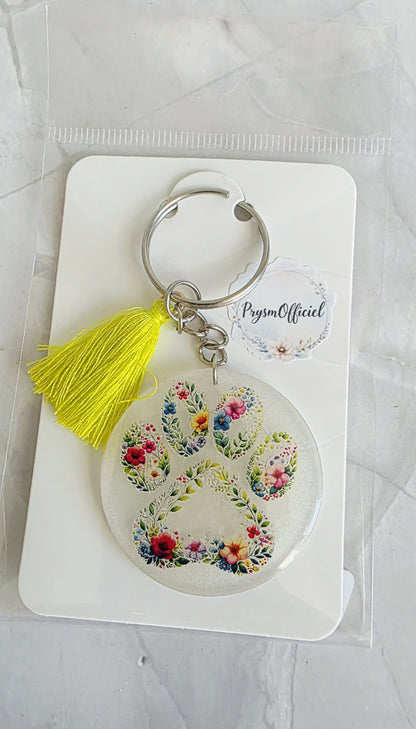 Porte clés  – collection empreinte animal de compagnie