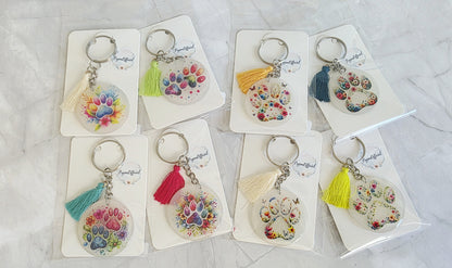 Porte clés  – collection empreinte animal de compagnie