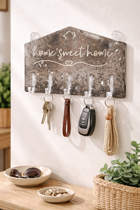 Porte-clés mural “Home Sweet Home”