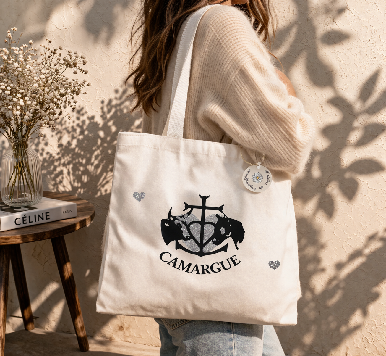 Sac shopping Camargue – Croix camarguaise – collection camargue