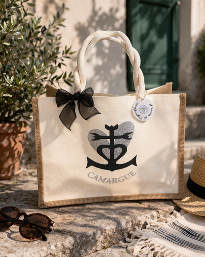 Sac shopping  Collection Camargue – Croix camarguaise