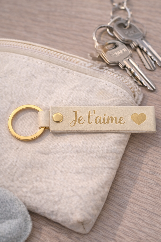 Porte-clés message personnalisé – Un souvenir à portée de main