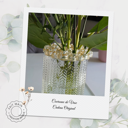 Couronne de vase pour maintenir vos bouquets –  Accessoire pratique & deco pour fleurs