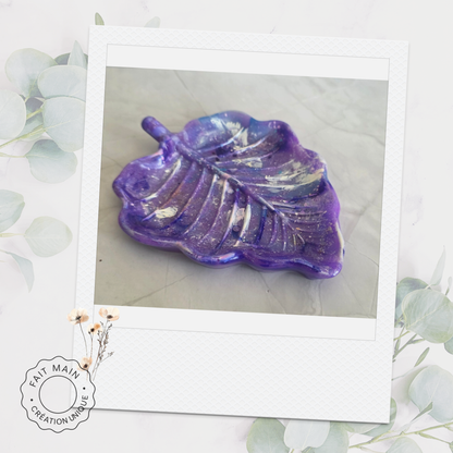 Vide-poche ou porte savon feuille multi-usages – Porte-savon & repose-bijoux
