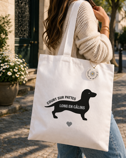 Tote bag personnalisé – Sac tissu imprimé – Motifs animaux, fleurs & nature