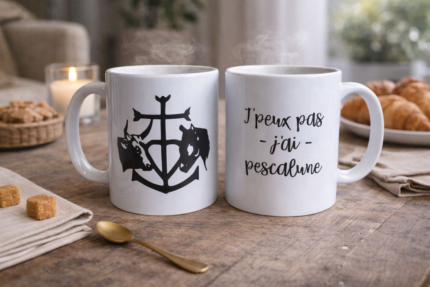 Mug Camargue – Collection Esprit Pescalune - croix camarguaise