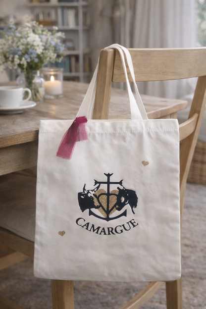 Sac shopping Camargue – Croix camarguaise – collection camargue