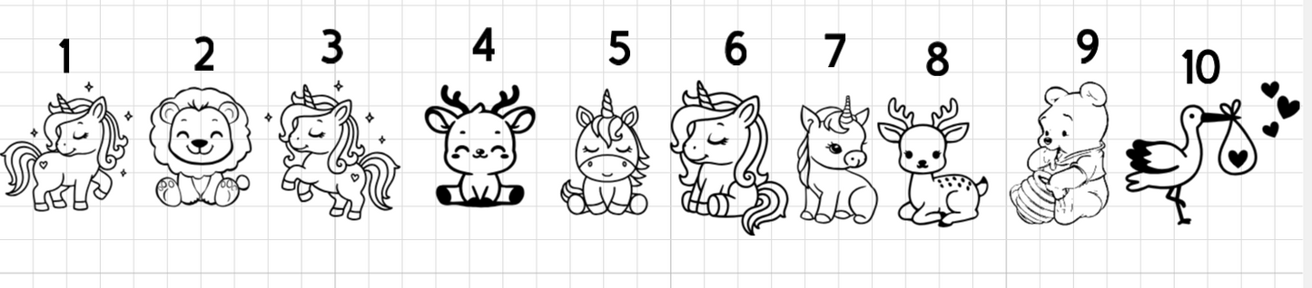 Plaque nuage décorative personnalisée