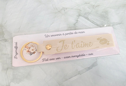 Porte-clés message personnalisé – Un souvenir à portée de main