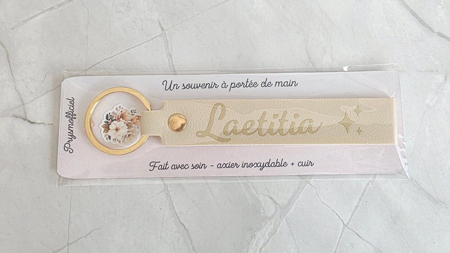 Porte-clés message personnalisé – Un souvenir à portée de main