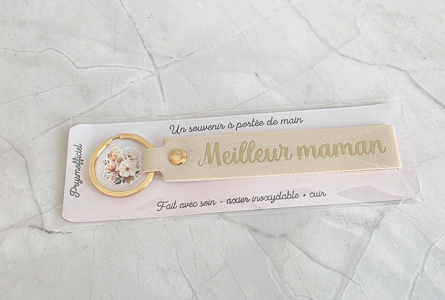 Porte-clés message personnalisé – Un souvenir à portée de main