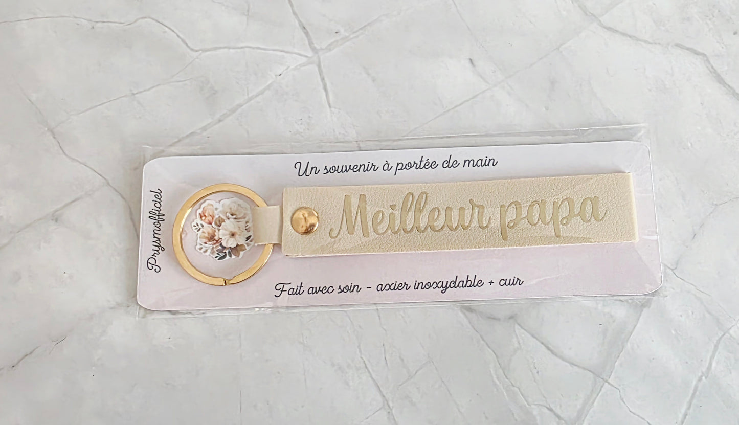 Porte-clés message personnalisé – Un souvenir à portée de main