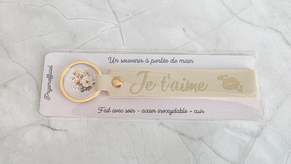 Porte-clés message personnalisé – Un souvenir à portée de main